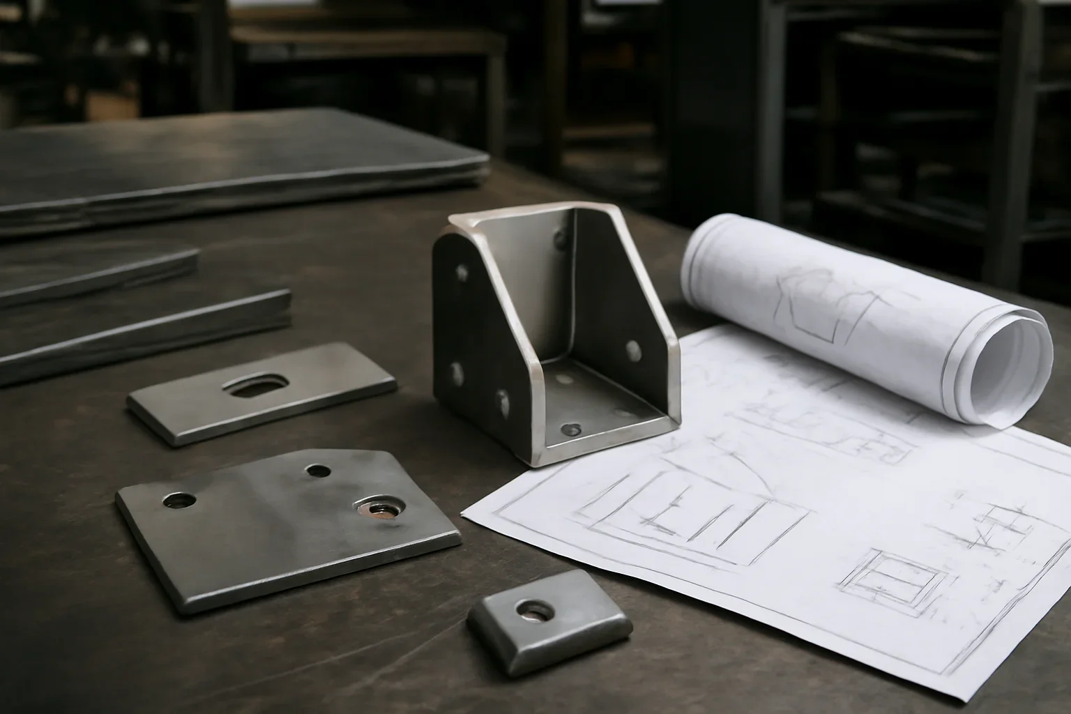 How to Cut Lead Times with a Local Fabrication Partner illustrated with fabricated parts, shop drawings, and practical production context