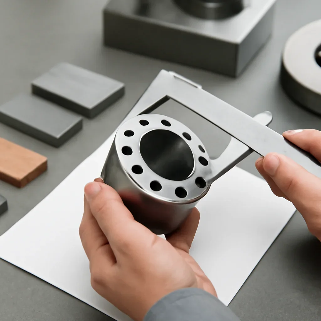 Close-up view supporting the article topic prototype fabrication checklist before you send an rfq