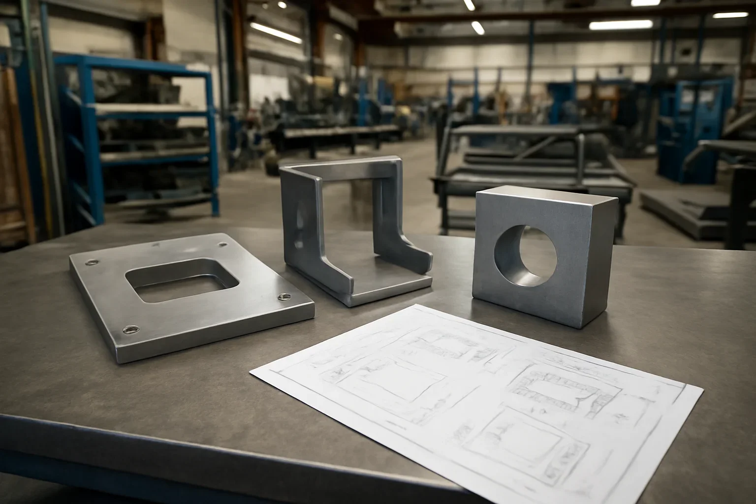 Outsource Fabrication vs In-House at Old Bridge Metal Fabrication with custom fabricated metal parts and project planning