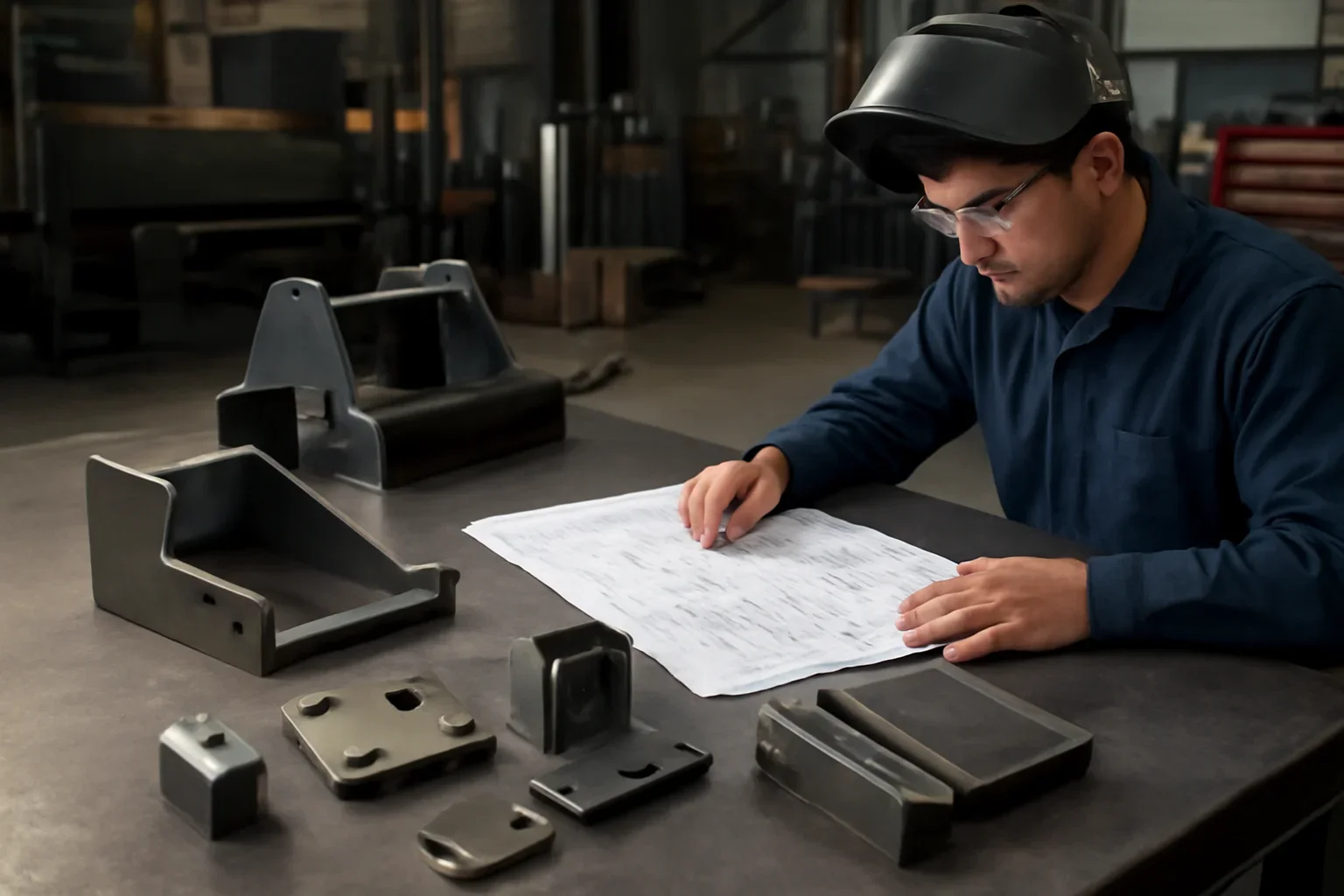 Prototype vs Production Fabrication at Old Bridge Metal Fabrication with custom fabricated metal parts and project planning