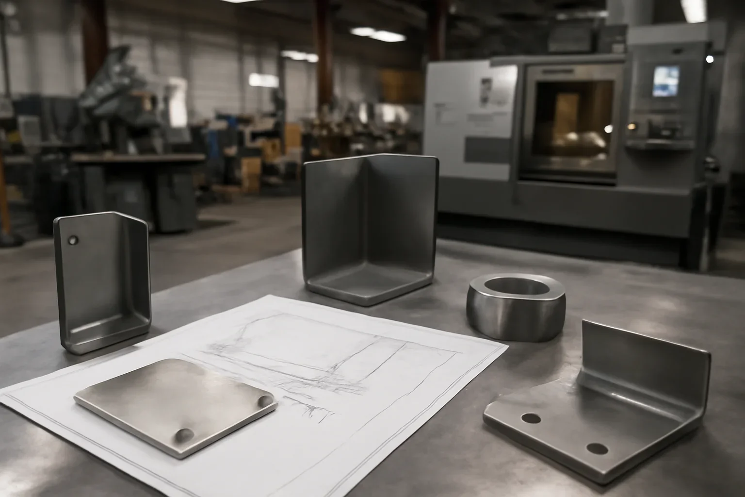 Sheet Metal Fabrication vs CNC Machining at Old Bridge Metal Fabrication with custom fabricated metal parts and project planning