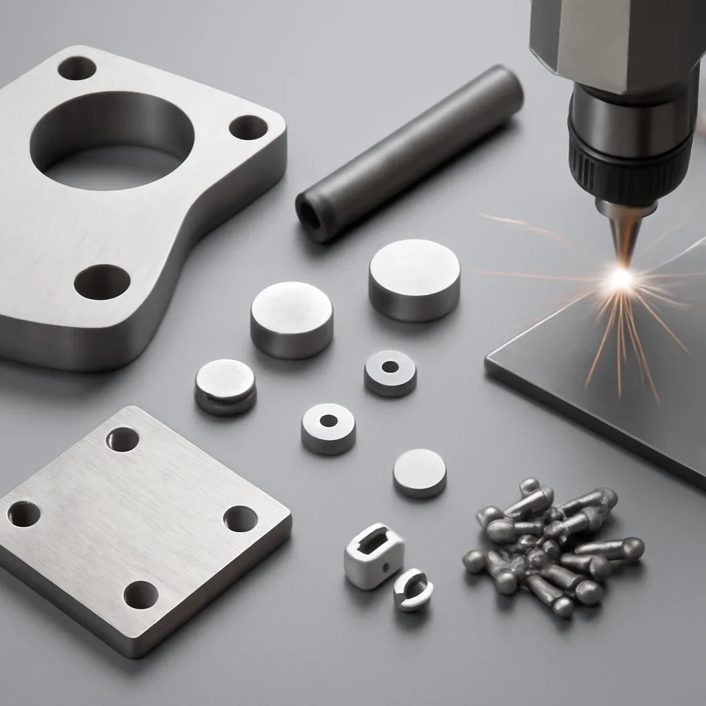 Close-up detail supporting faq with parts, materials, and fabrication workflow