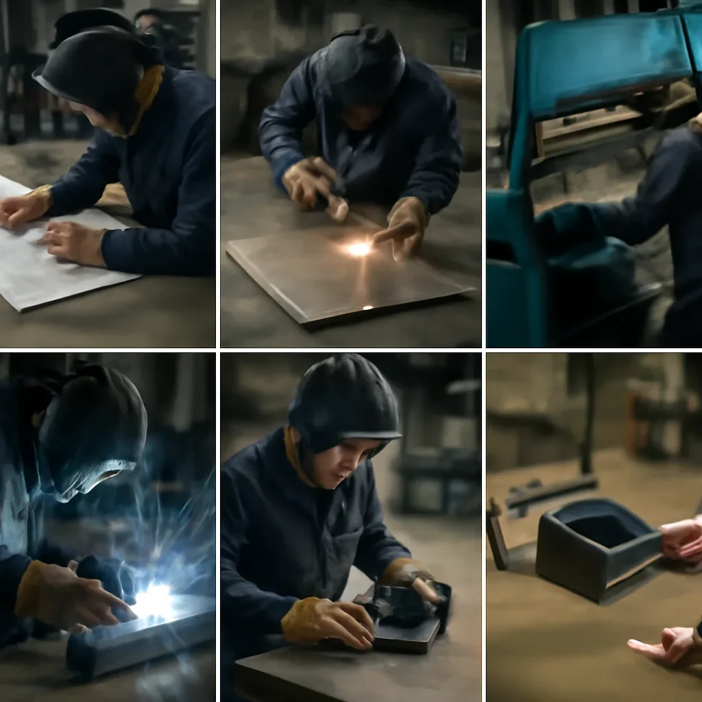 Fabrication workflow for mig welding from review through production