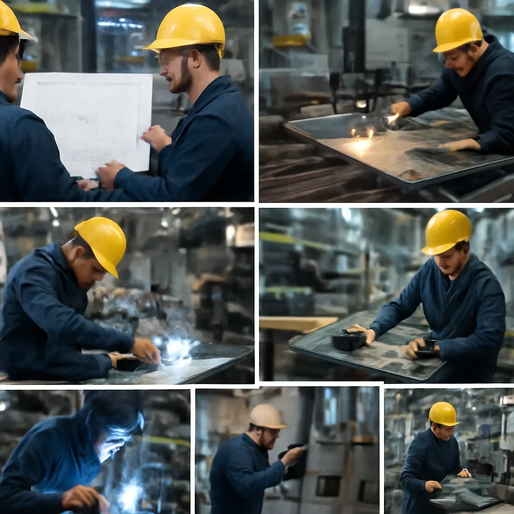 Fabrication workflow for capabilities from review through production