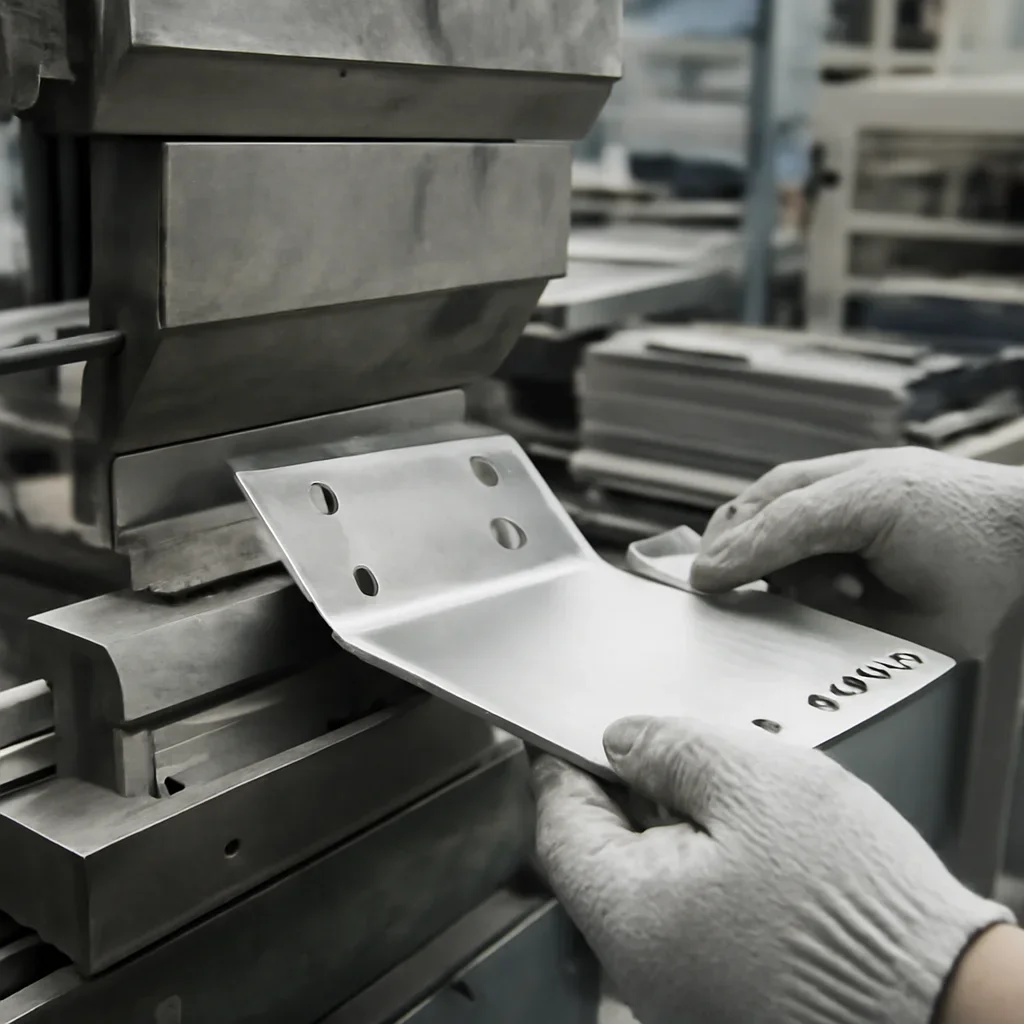Close-up detail supporting production runs with parts, materials, and fabrication workflow