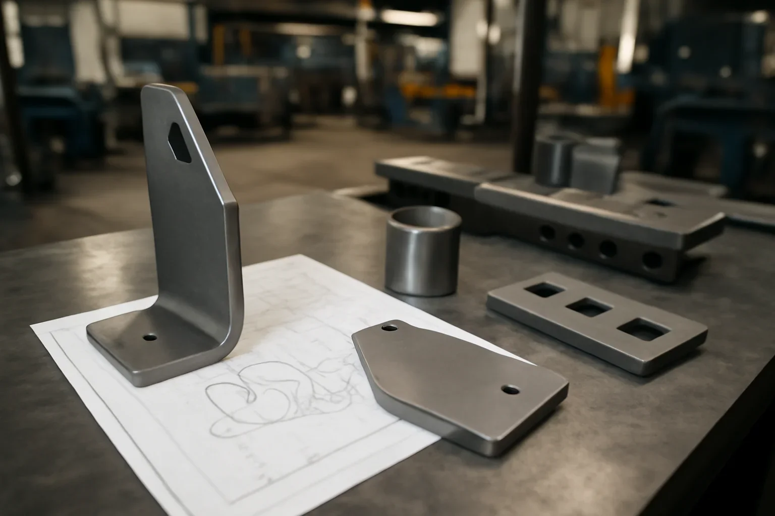 Prototype Fabrication at Old Bridge Metal Fabrication with custom fabricated metal parts and project planning