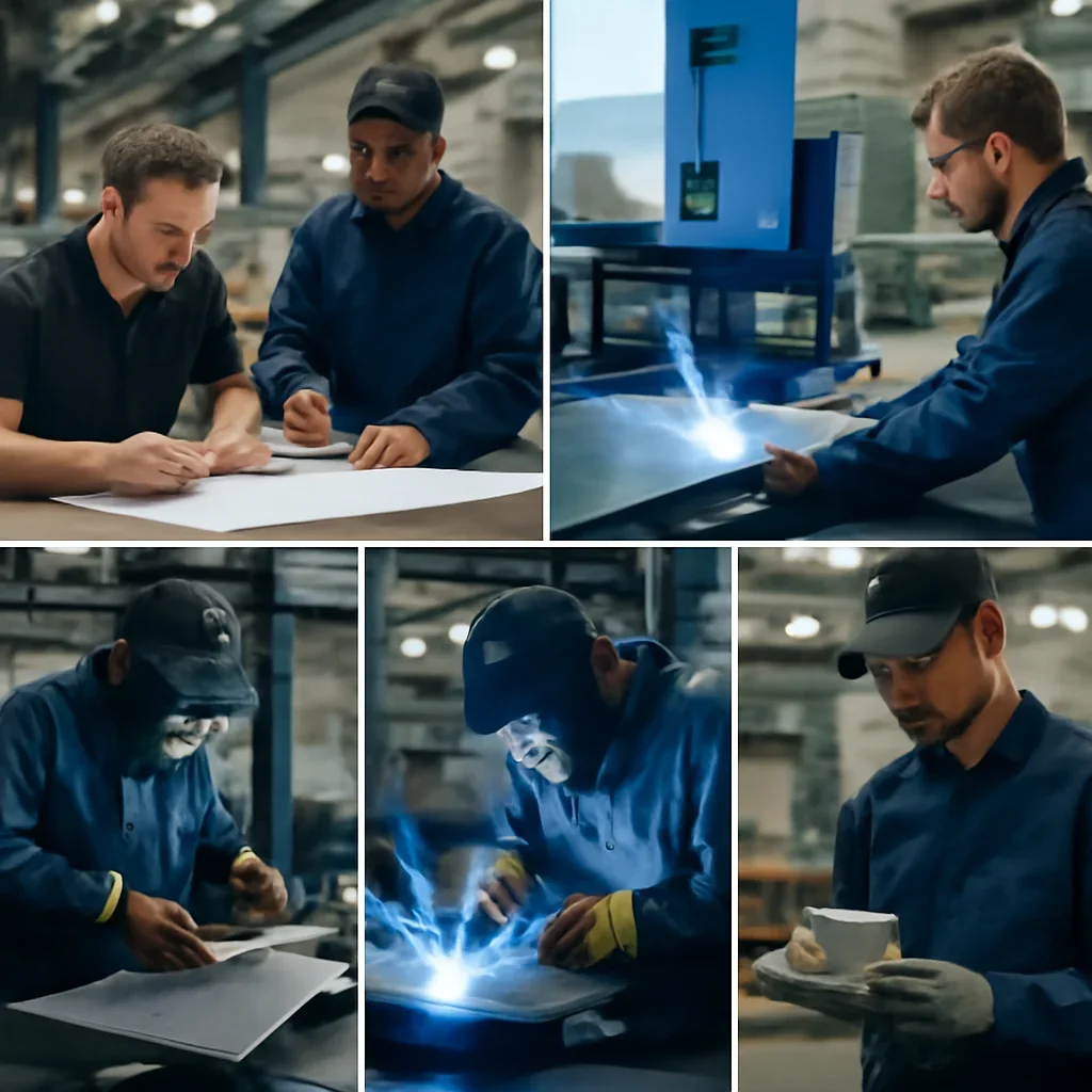 Fabrication workflow for prototype fabrication from review through production