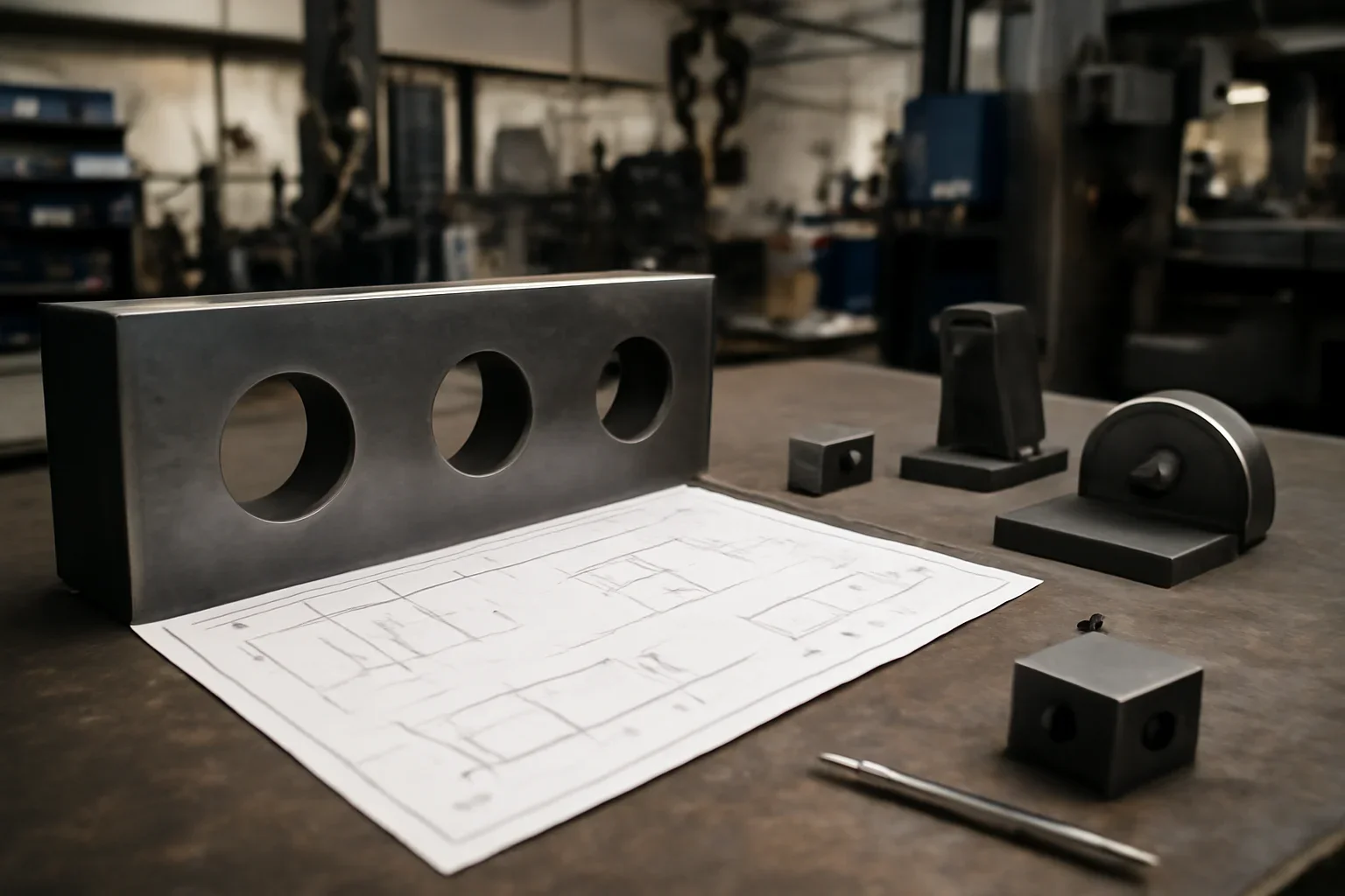 Repair & Modification at Old Bridge Metal Fabrication with custom fabricated metal parts and project planning