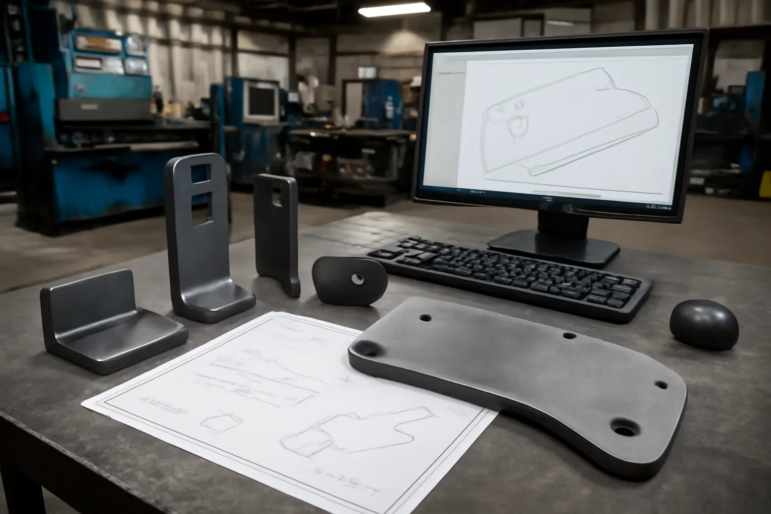 DXF File Upload at Old Bridge Metal Fabrication with custom fabricated metal parts and project planning