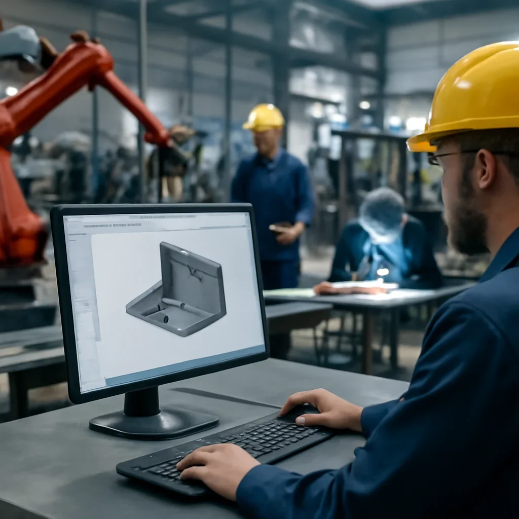 Fabrication workflow for solidworks integration from review through production