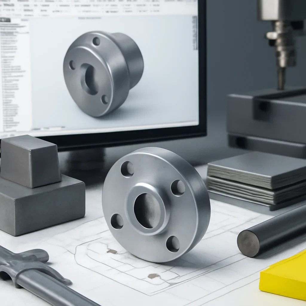 Close-up detail supporting solidworks integration with parts, materials, and fabrication workflow
