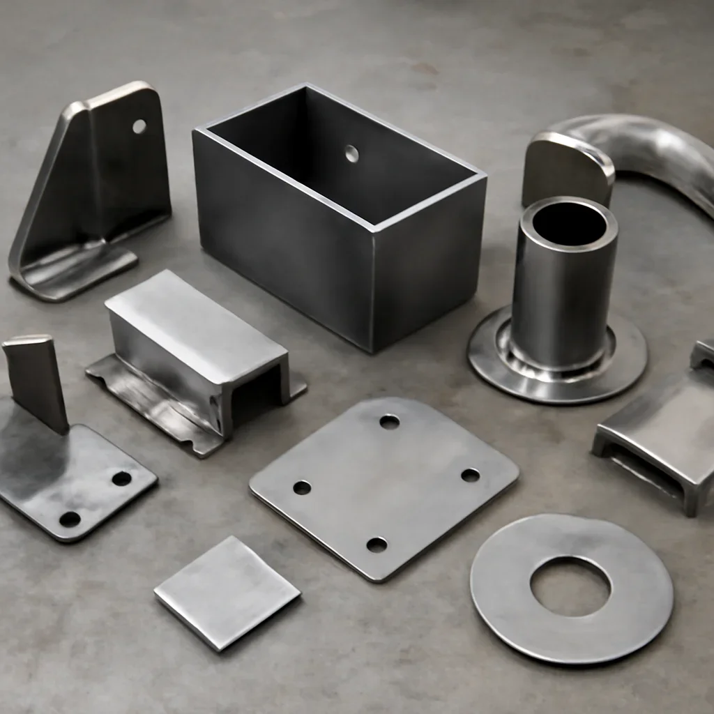Fabricated metal parts, welded assemblies, and formed components for Chino jobs