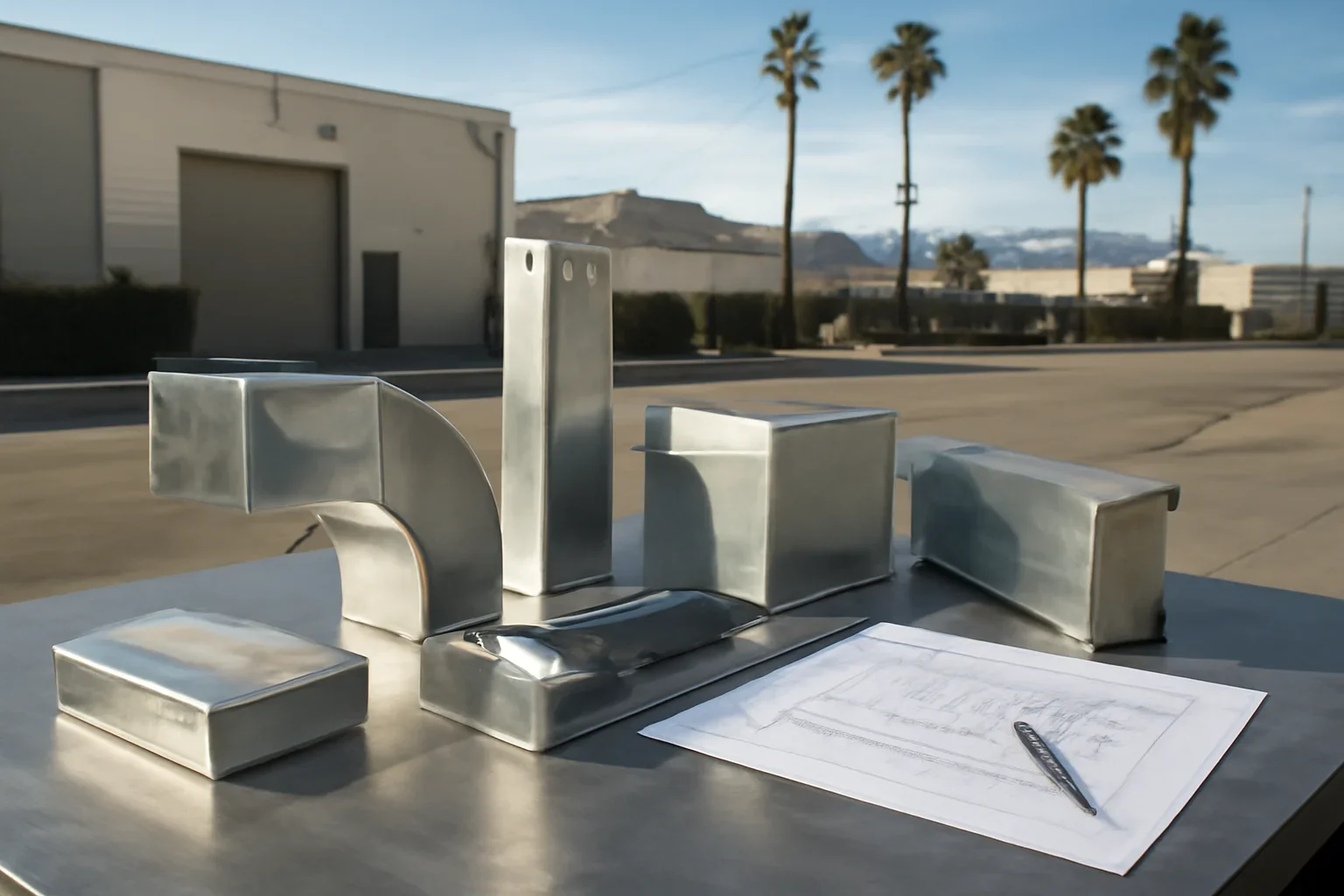 Custom metal fabrication support for Inland Empire projects from a Riverside-based team