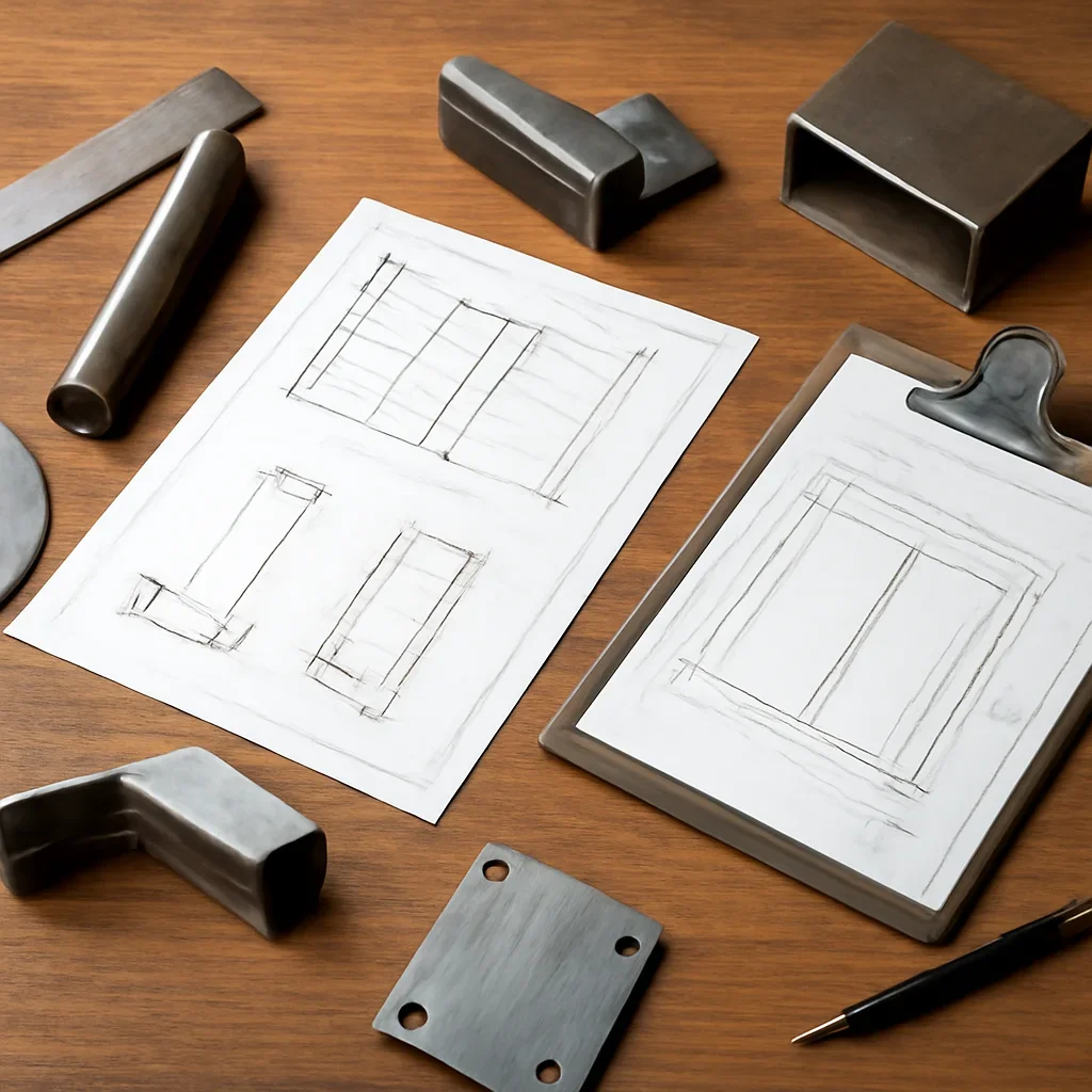 Local fabrication workflow and planning for Riverside jobs