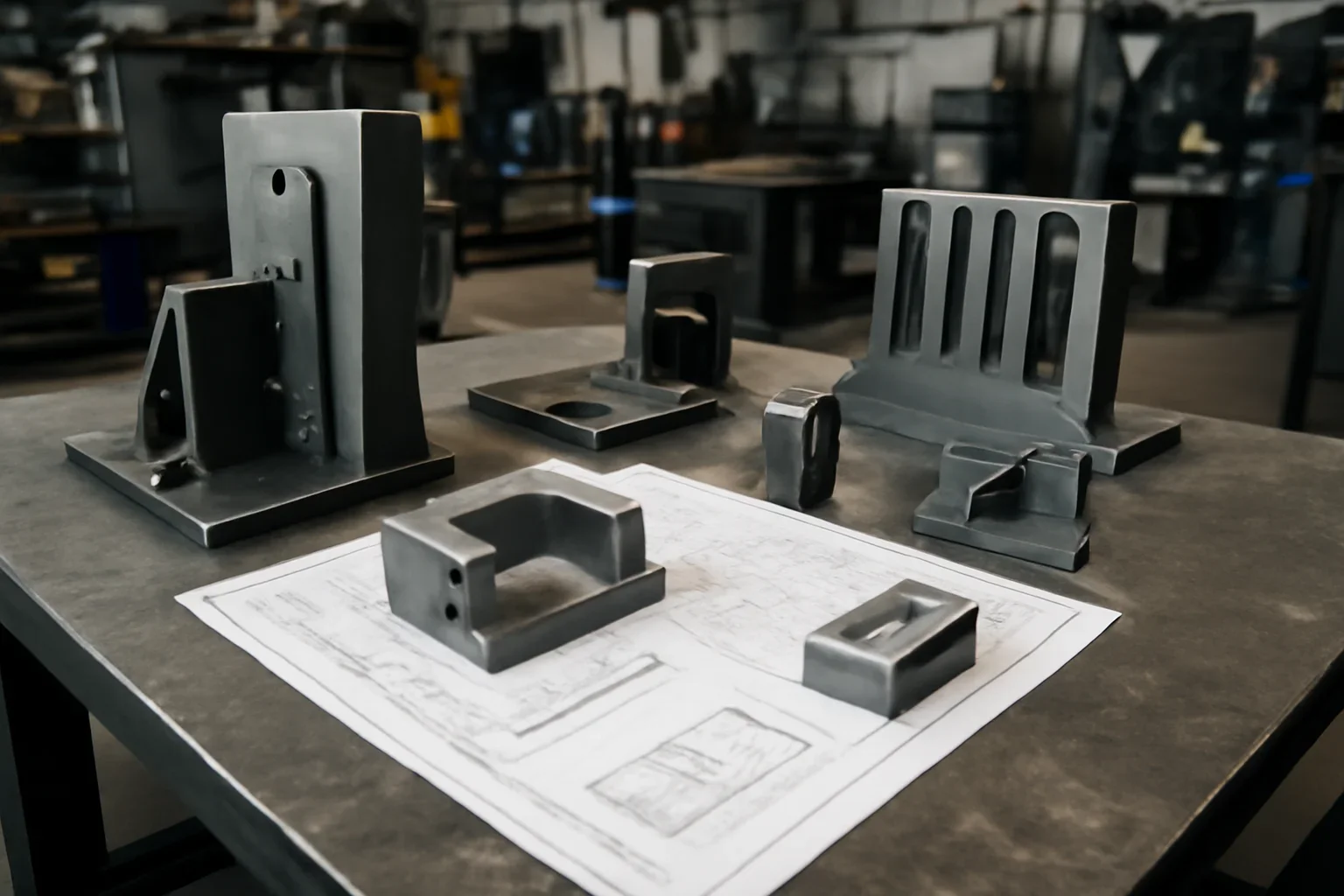 Fixtures & Jigs at Old Bridge Metal Fabrication with custom fabricated metal parts and project planning