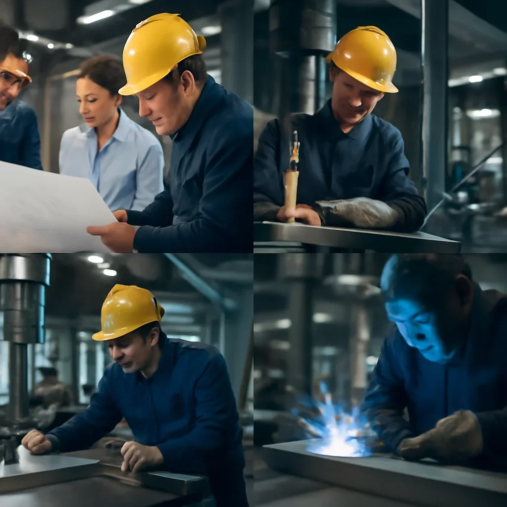 Fabrication workflow for design guidelines from review through production