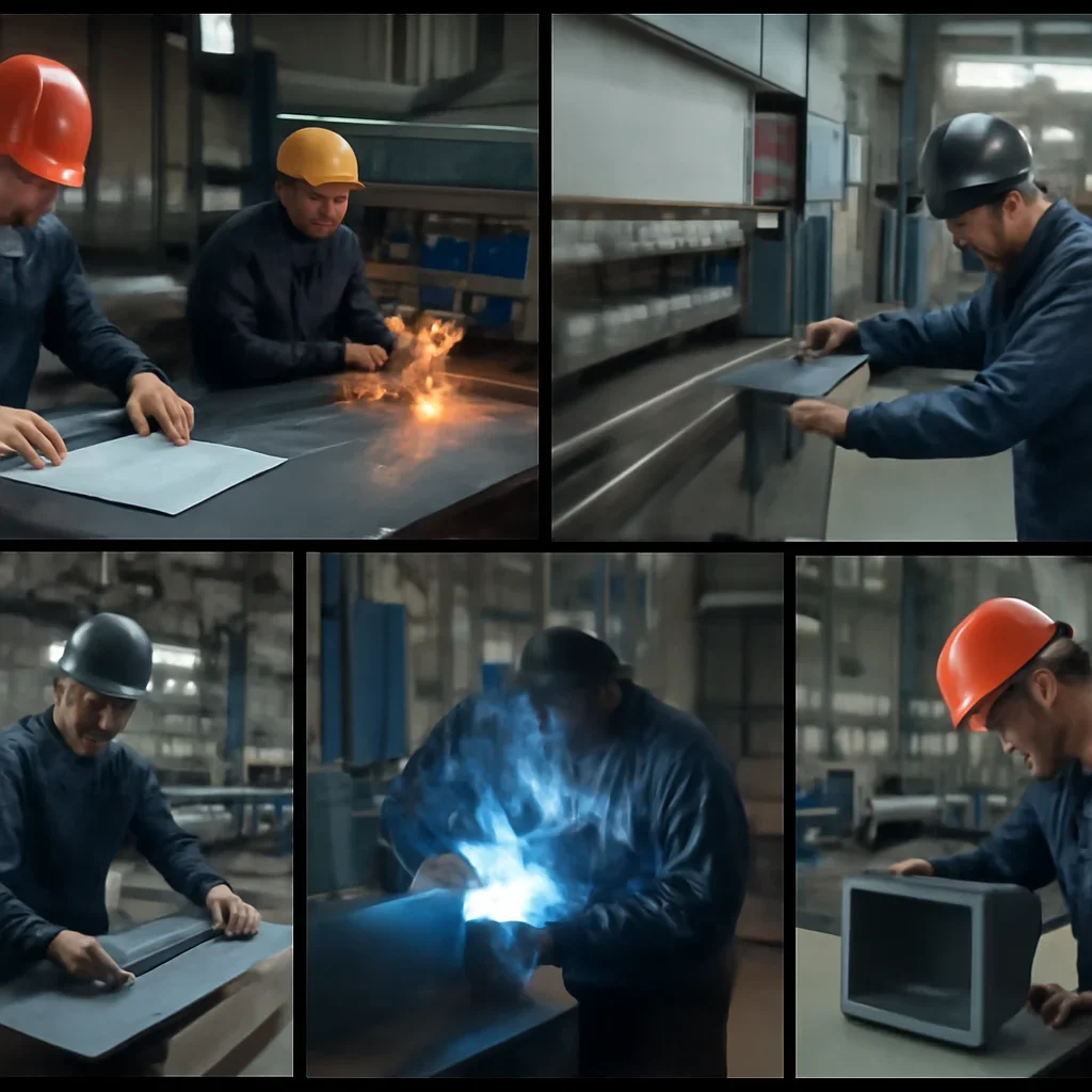 Fabrication workflow for faqs for contractors from review through production