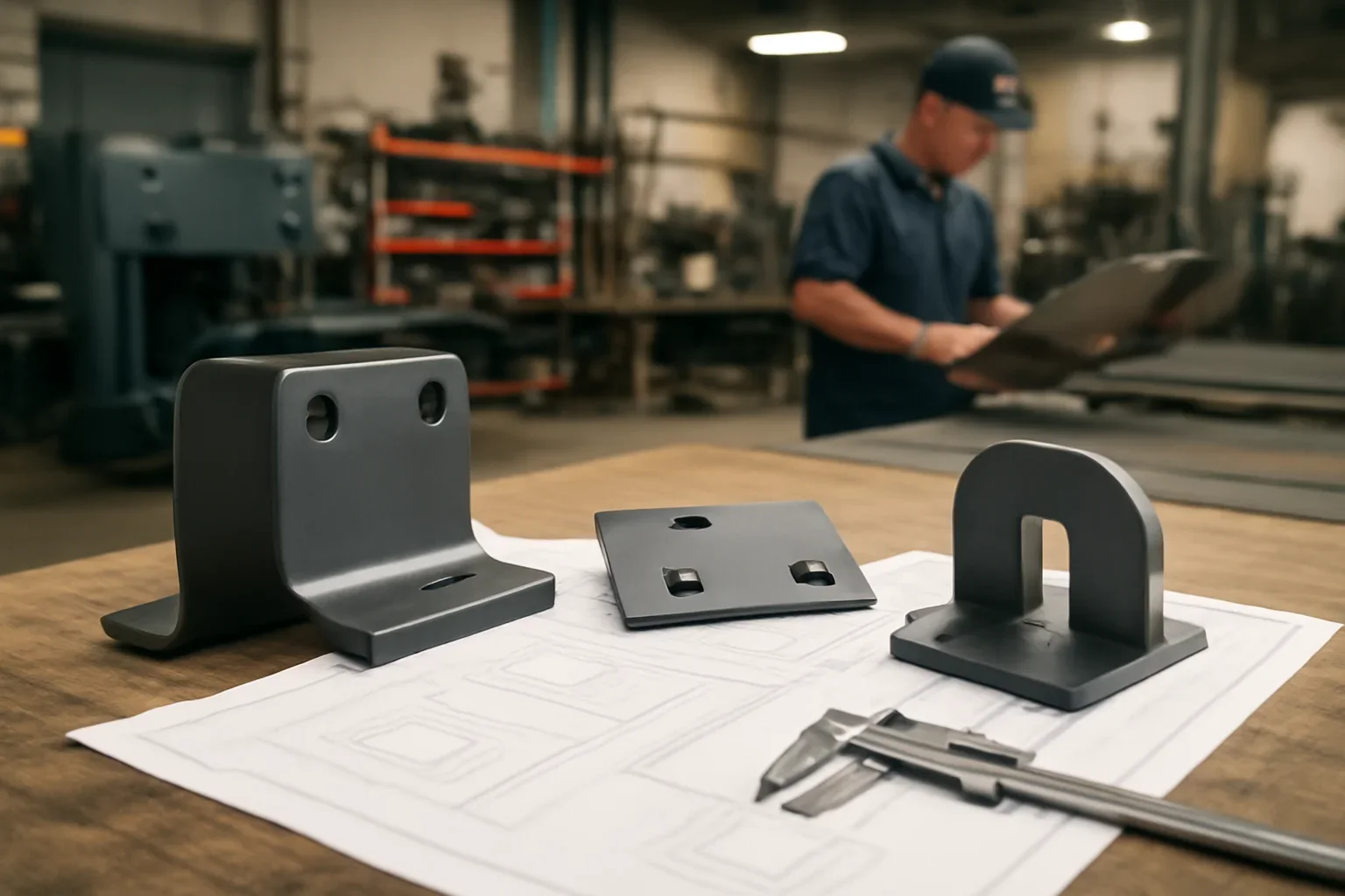 How Production Orders Work at Old Bridge Metal Fabrication with custom fabricated metal parts and project planning