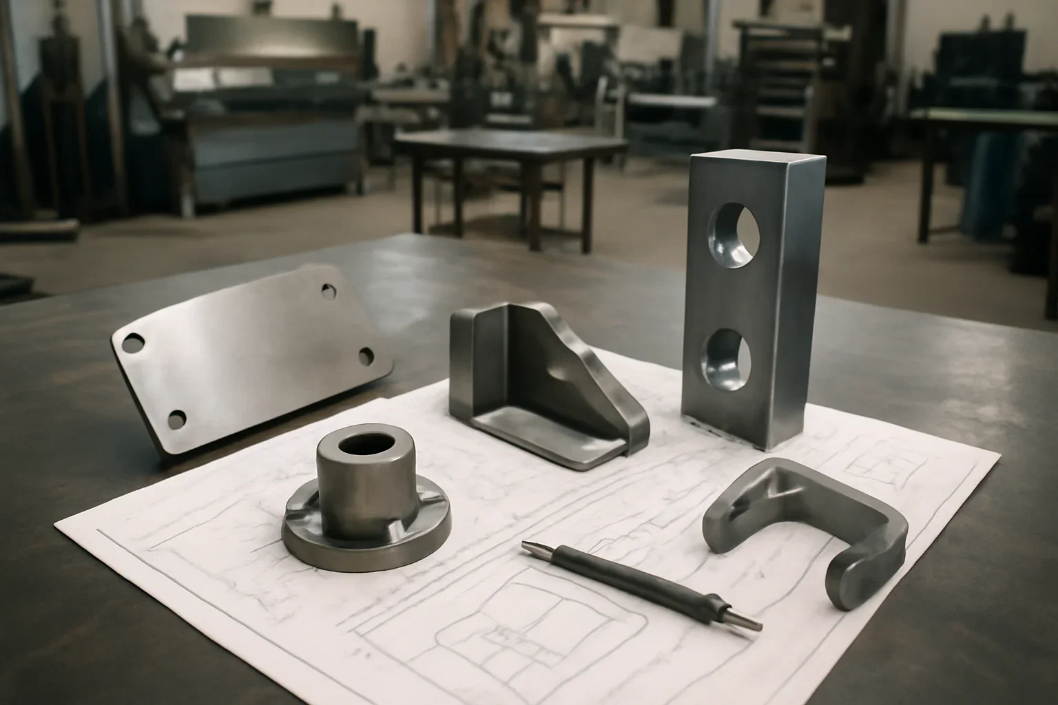Lead Times at Old Bridge Metal Fabrication with custom fabricated metal parts and project planning