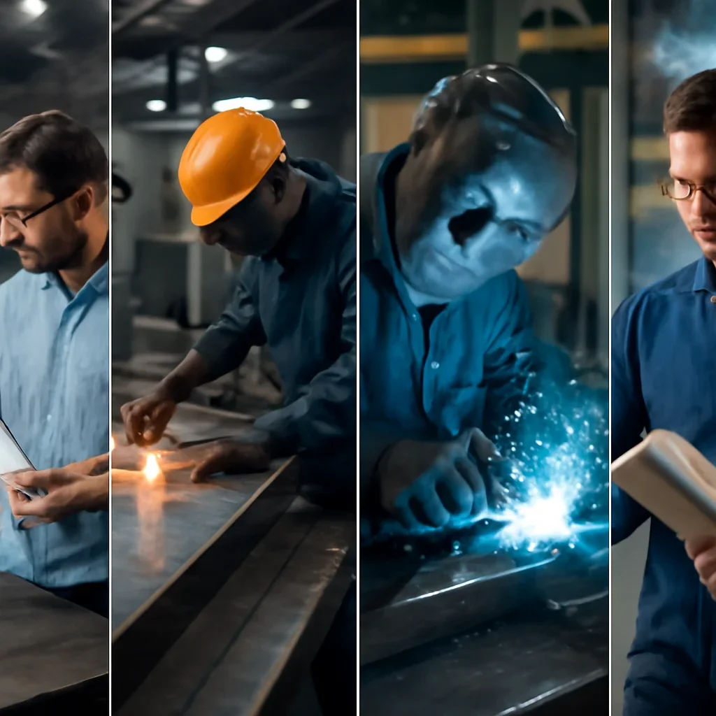 Fabrication workflow for lead times from review through production