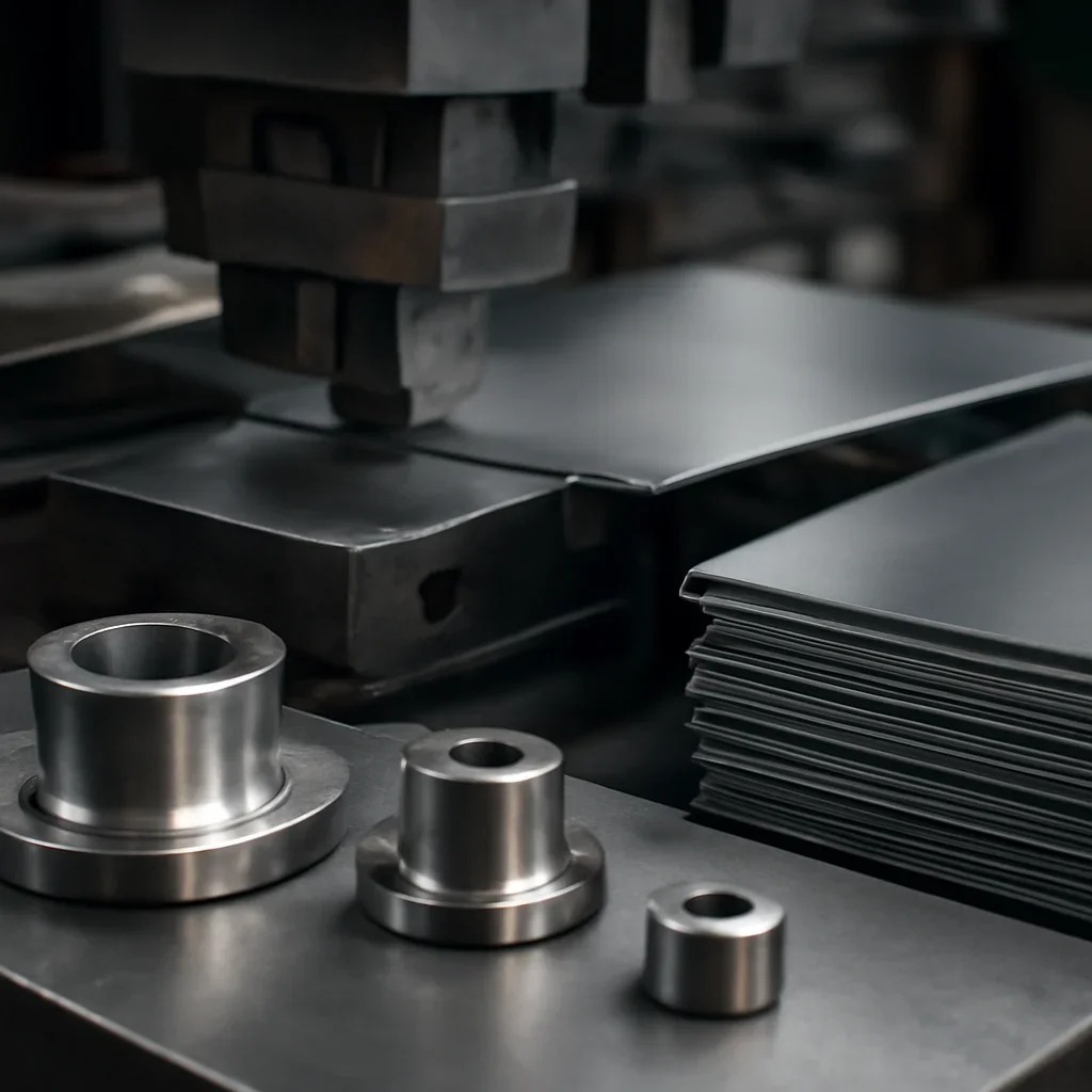 Close-up detail supporting lead times with parts, materials, and fabrication workflow