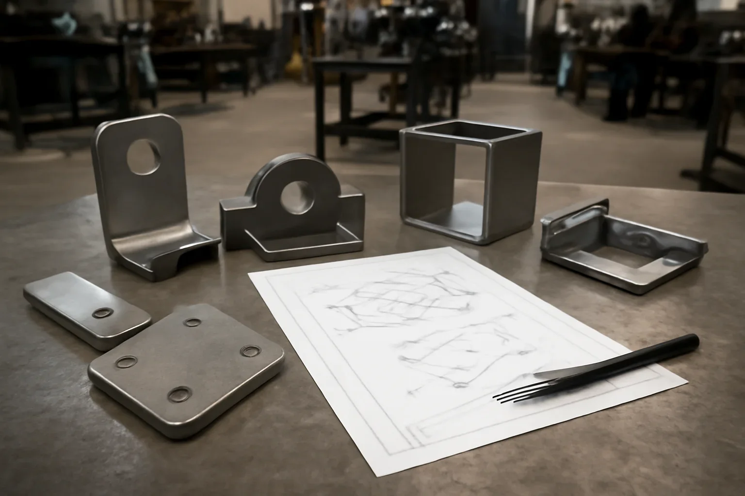 Project Intake Checklist at Old Bridge Metal Fabrication with custom fabricated metal parts and project planning