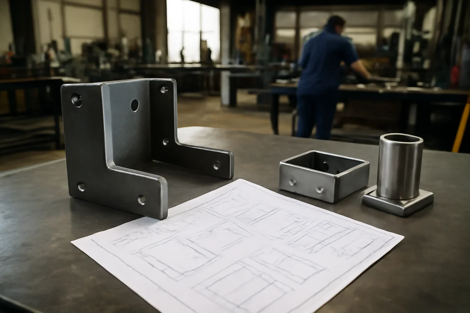 How to Request a Quote at Old Bridge Metal Fabrication with custom fabricated metal parts and project planning