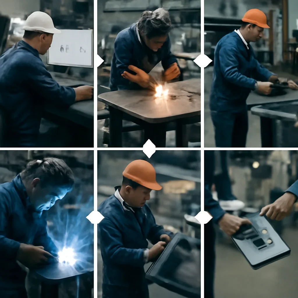 Fabrication workflow for how to request a quote from review through production